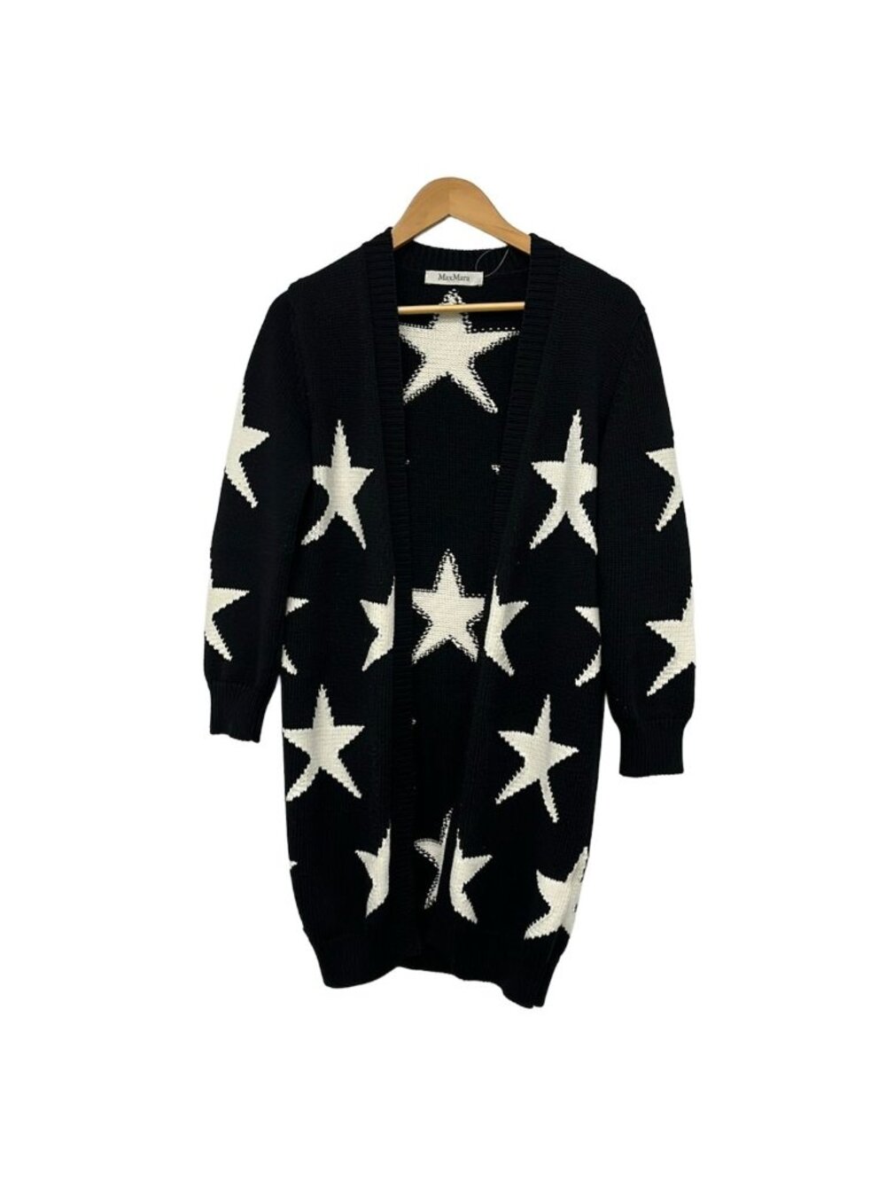 Max Mara Cardigan Black White Sfilata S